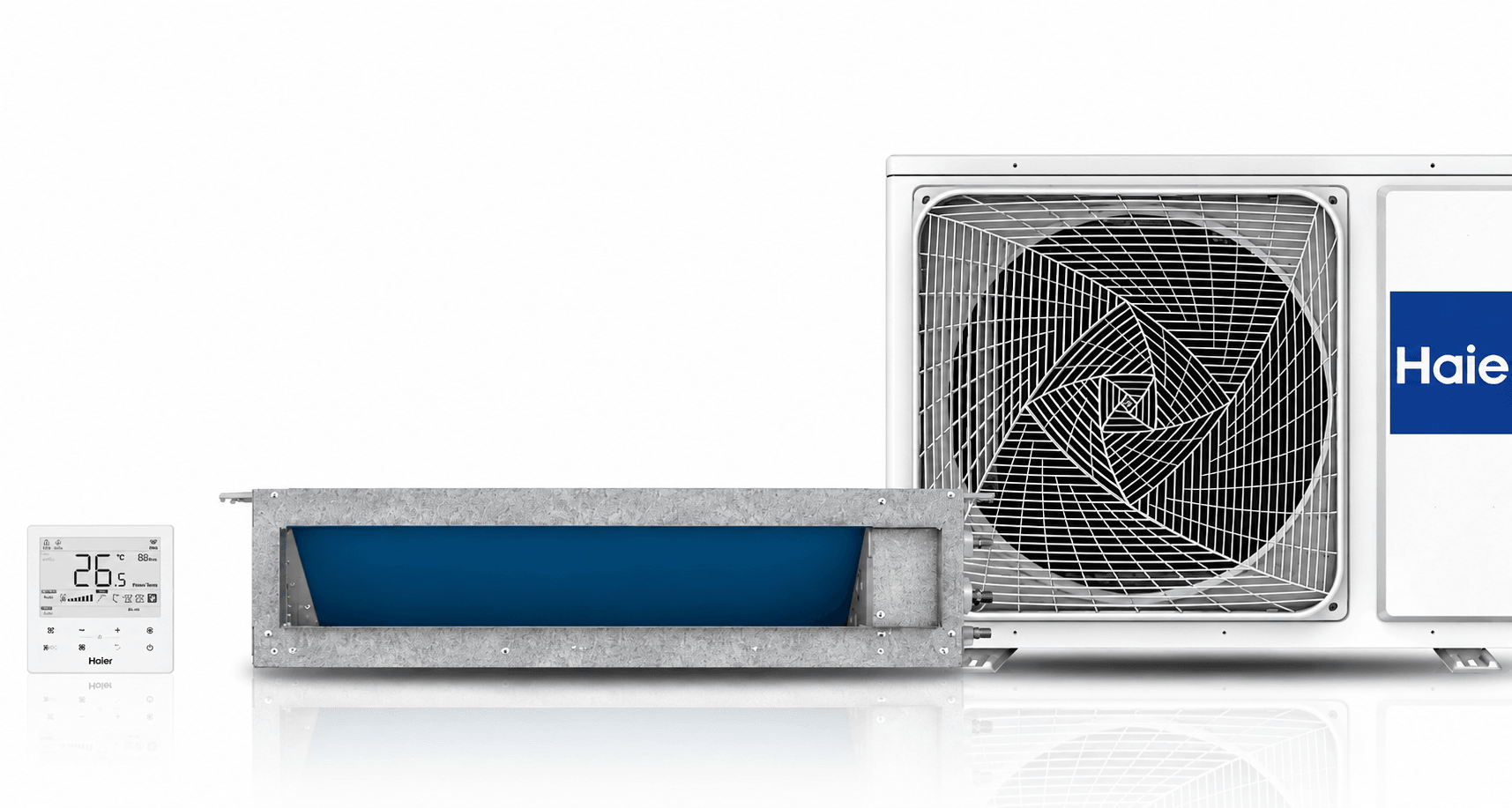 Haier LSP ducted indoor unit – the ducted system type
